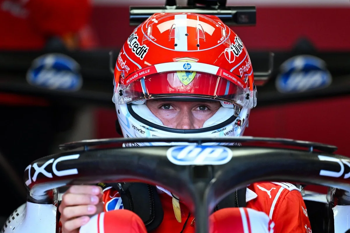 Леклерк усомнился в стратегии Ferrari на Гран-при Нидерландов