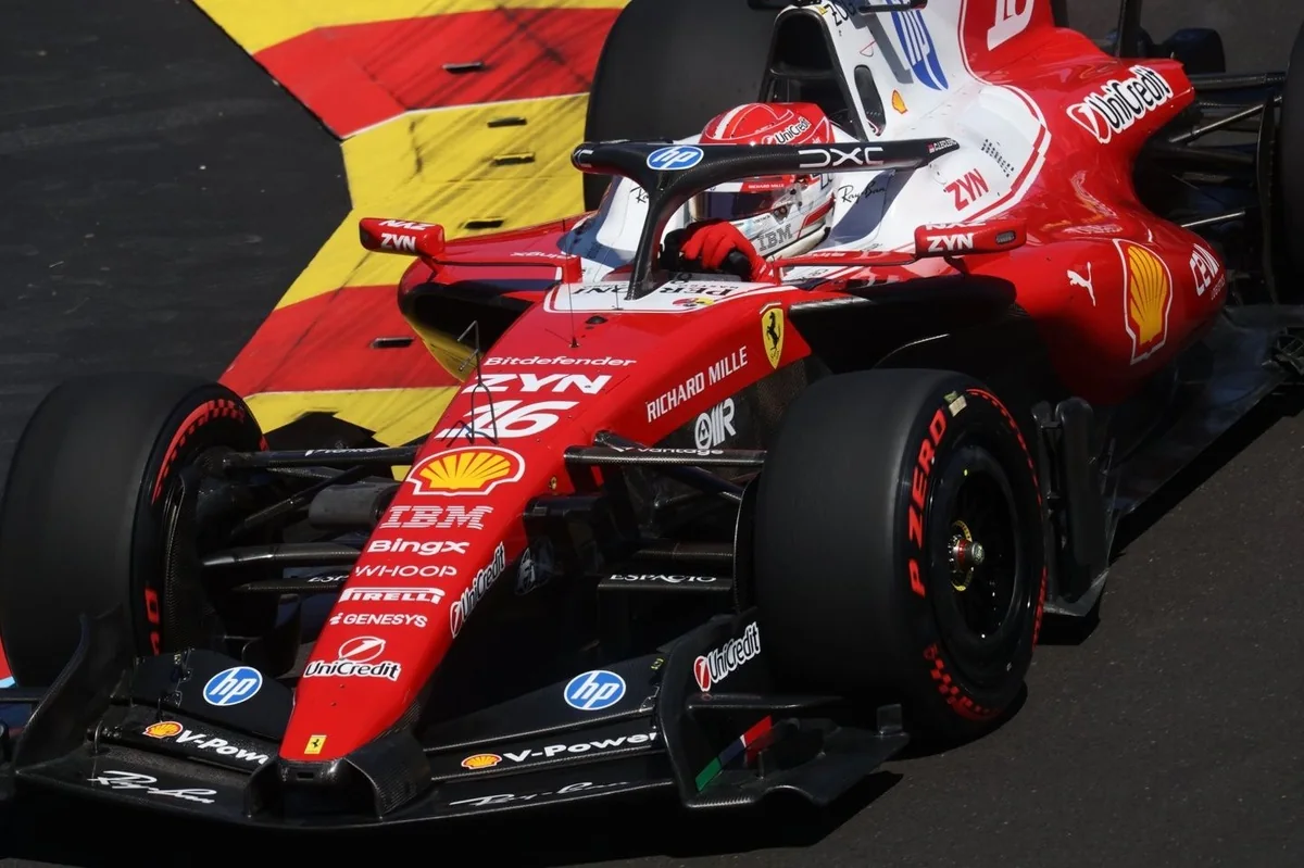 Леклер не использует новейший двигатель Ferrari на Гран-при Испании