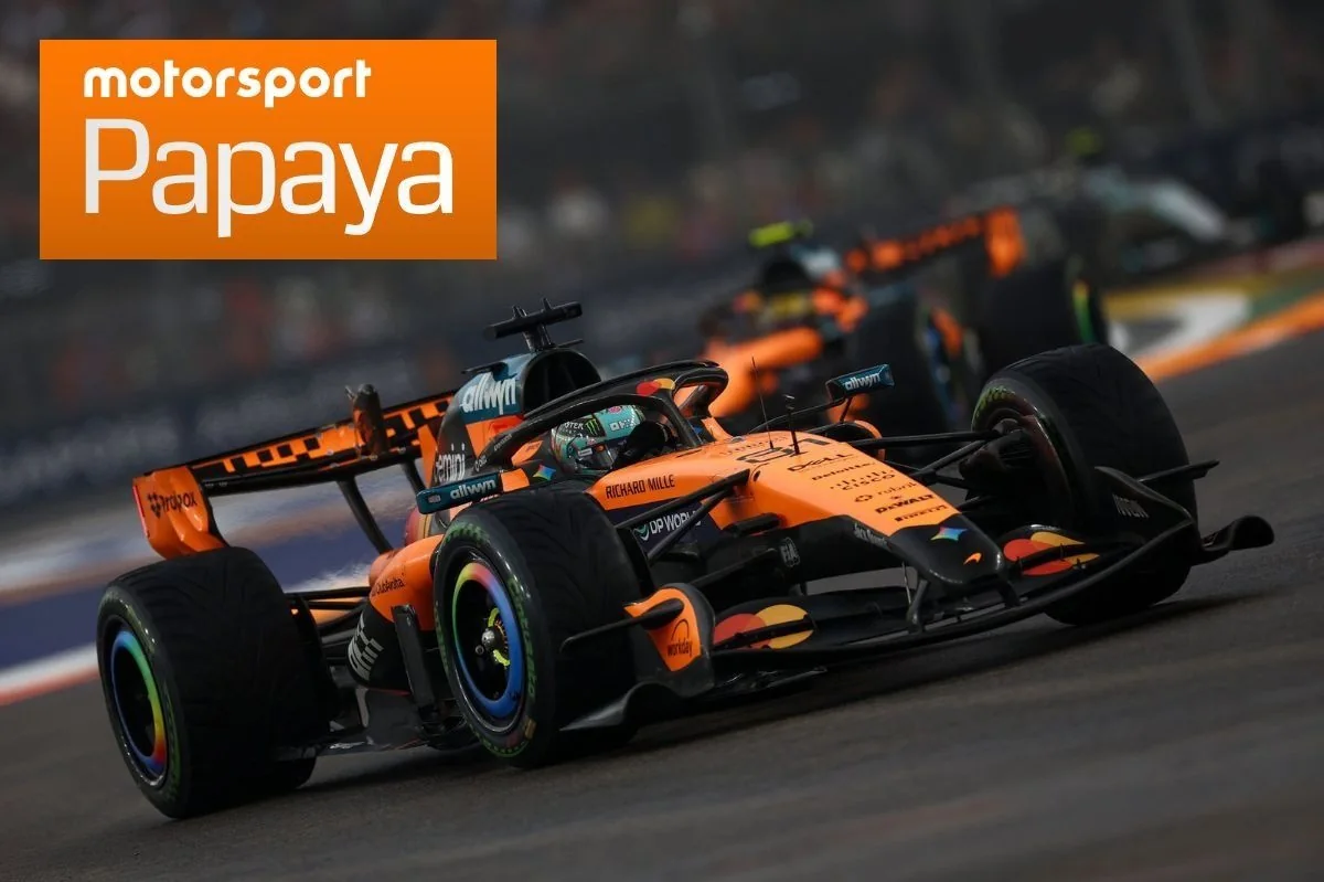 Столкновение McLaren на последнем круге лишило Оскара Пиастри финиша в спринте Сингапура