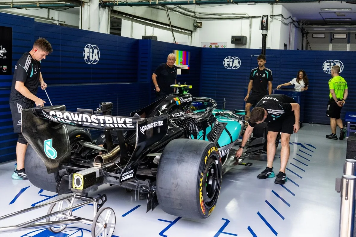 Mercedes представила масштабное обновление к Гран-при Бахрейна