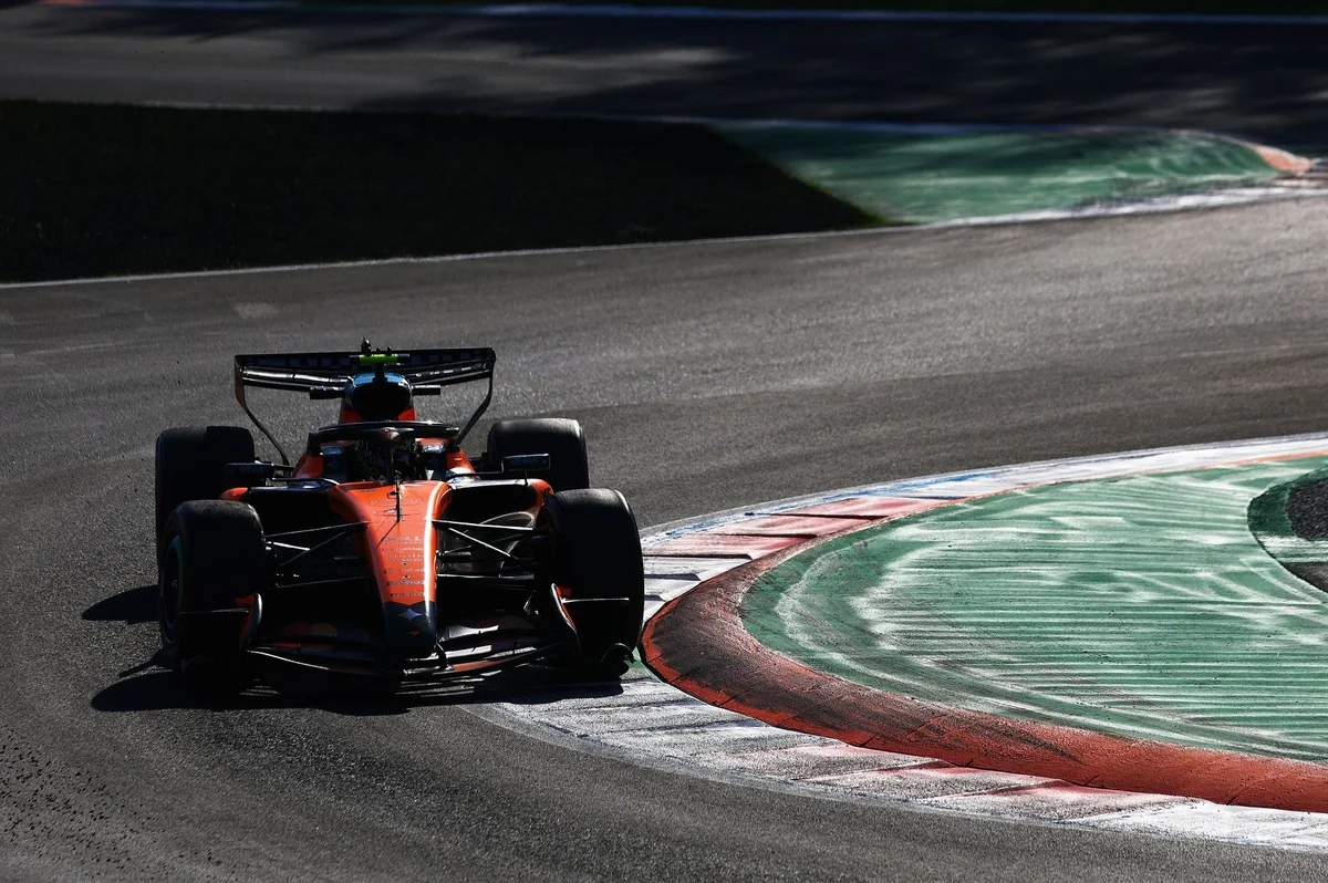 Норрис: McLaren не претендует на поул в Монце