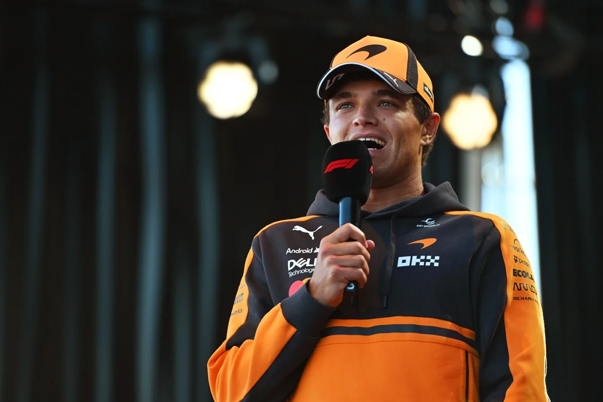 Норрис отказался убирать Coca-Cola после Гран-при Испании