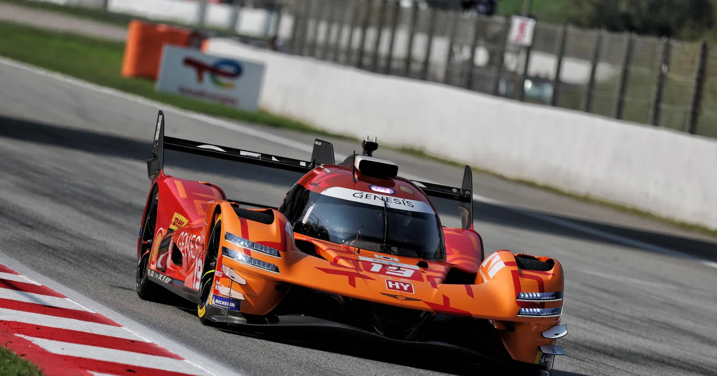 Genesis Magma Racing завоевала первый поул в WEC на этапе в Барселоне