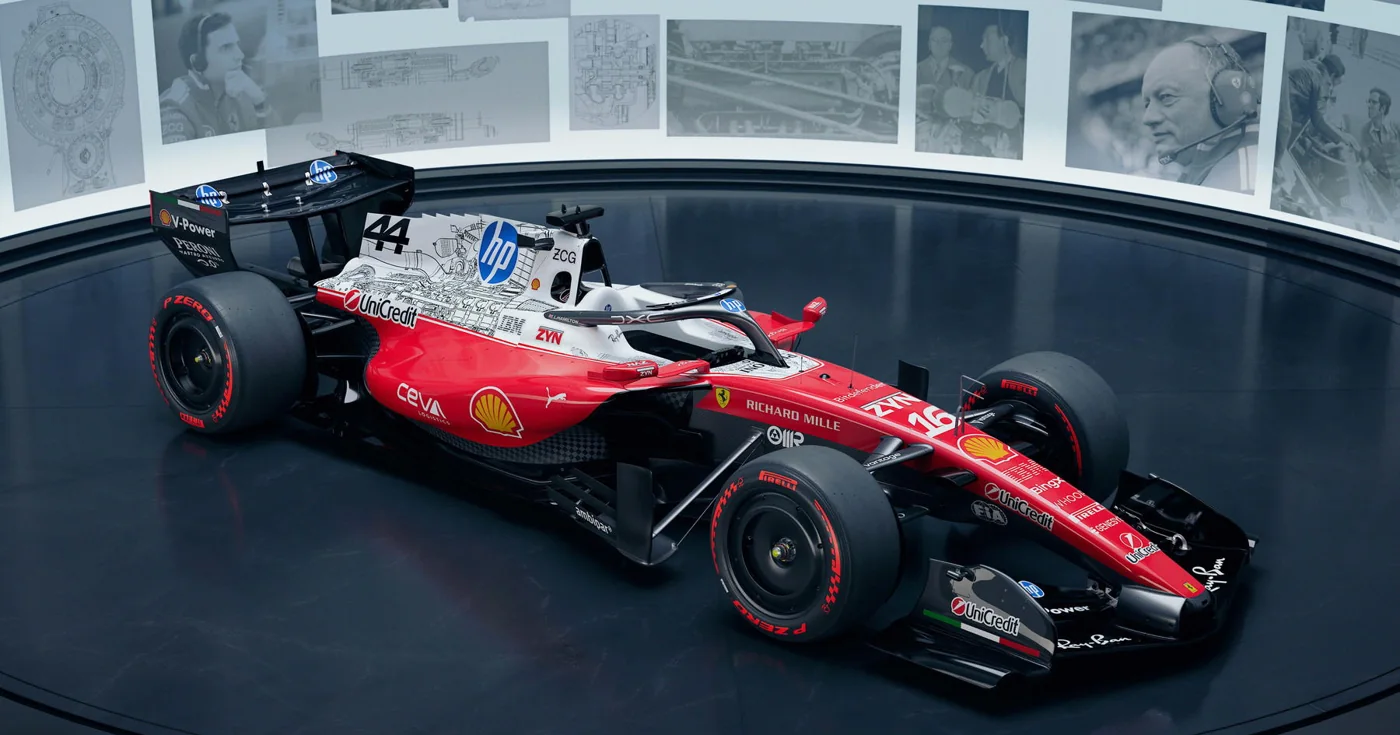 Ferrari представила специальную ливрею для Гран-при США